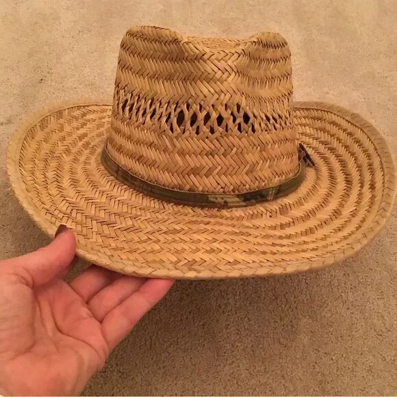 Mossy Oak Straw Camo Hat - Picture 2 of 9